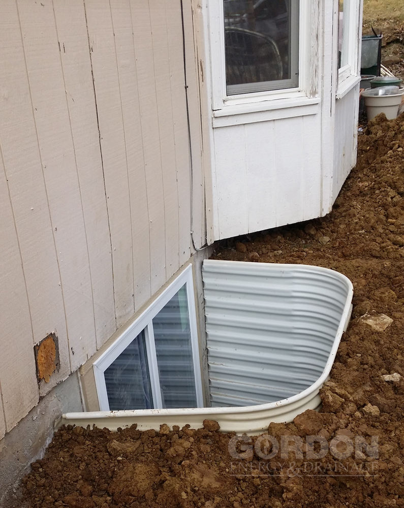 Egress Well Installation